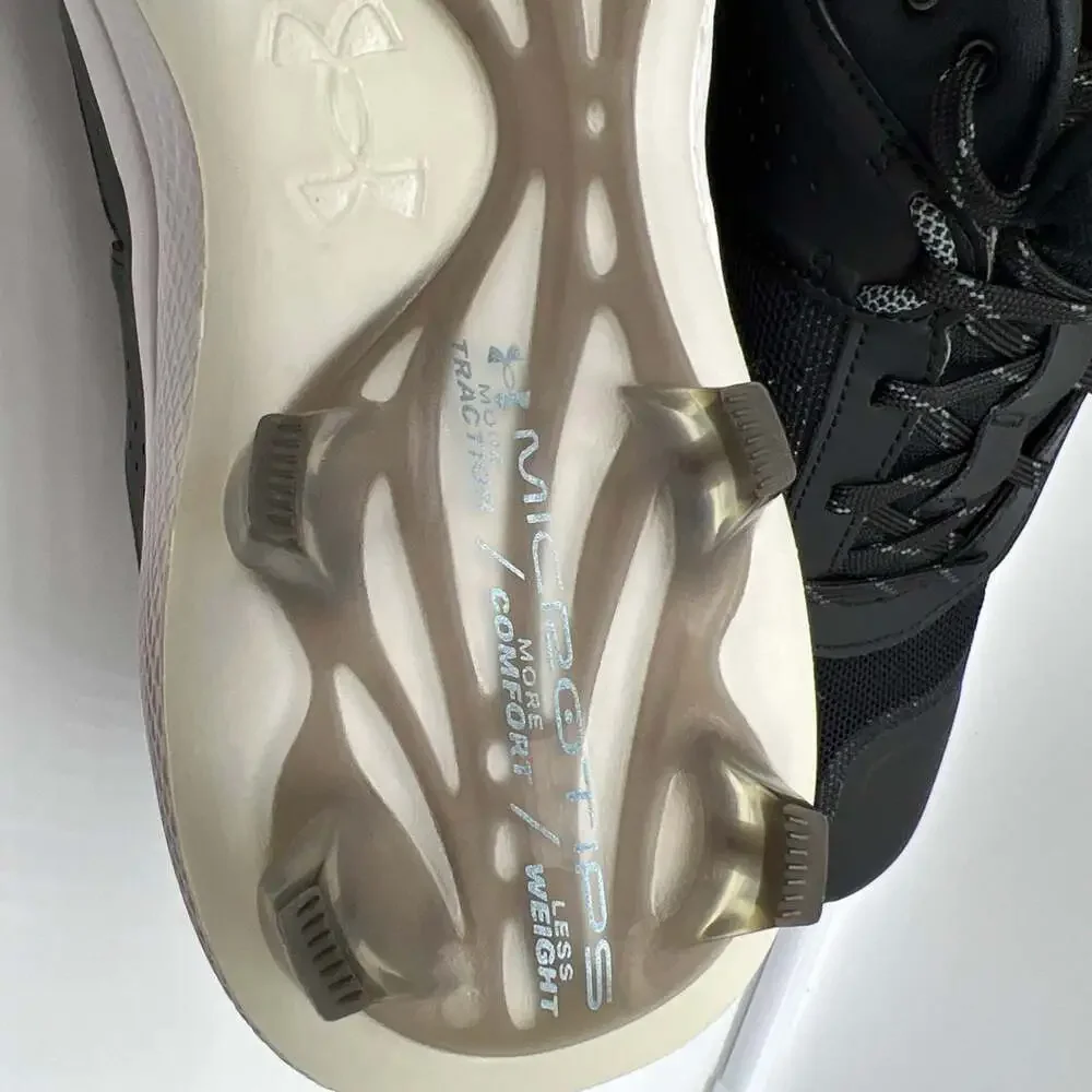 Under Armour Glyde Charged Molded Softball Cleat Women's‎ Black/White Size 11